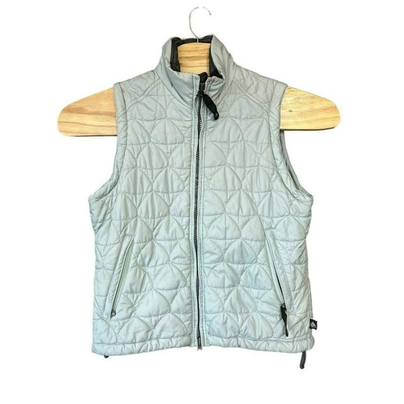 Nike ACG 3 Outer Layer Light‎ Blue Convertible Insulated Vest Coat Womens S - Picture 3 of 8